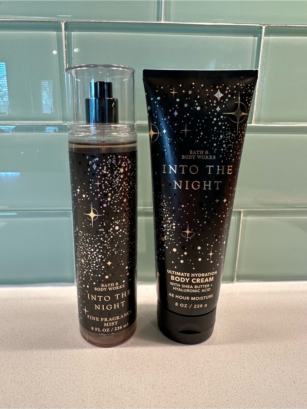 Bath & Body Works Into The Night Fine Fragrance Mist & Body Cream